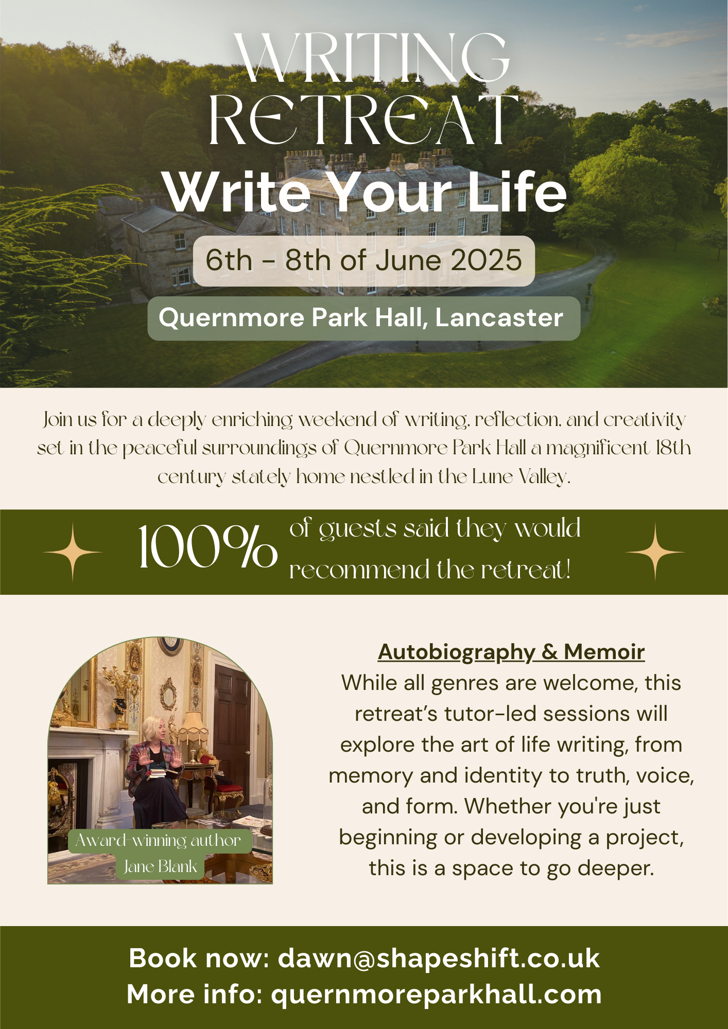 Writing Retreat June
